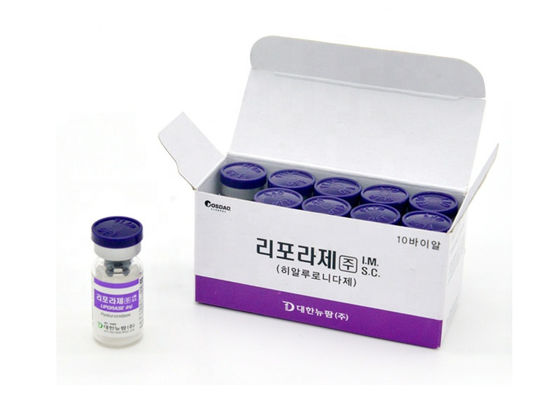 Subcutane Hyaluronidase Liporase Injectie Vet Smelten Los Hyaluronzuur op