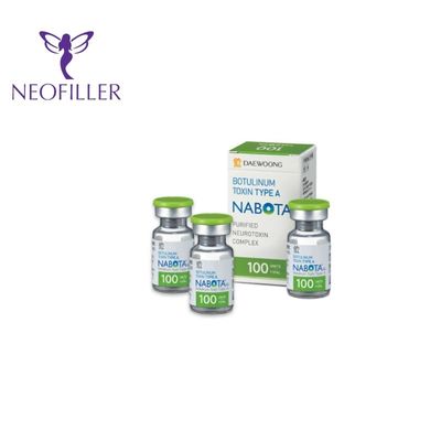 Korea NABOTA Injectie Nabota Toxine 100 units Voorhoofd Wenkbrauw Lijnen Rimpels Verwijderen