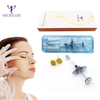 Voorhoofd Gezicht Hyaluronzuur Dermal Filler Transparant Hyaluronzuur Lip Fillers Veilig