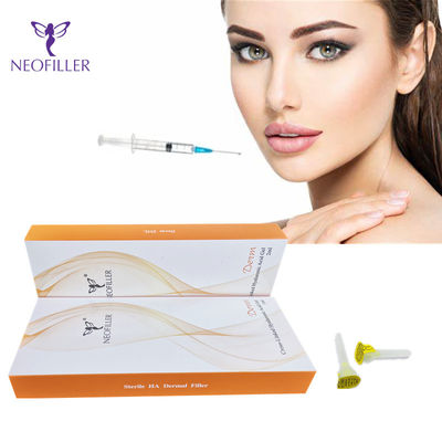 Voorhoofd Gezicht Hyaluronzuur Dermal Filler Transparant Hyaluronzuur Lip Fillers Veilig