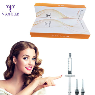 Voorhoofd Gezicht Hyaluronzuur Dermal Filler Transparant Hyaluronzuur Lip Fillers Veilig