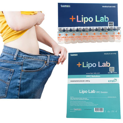 Transparante lichaamsvermageringslipolyse-oplossing 0,15 cc - 0,2 cc permanente vetoplossende injecties