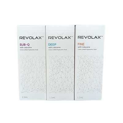 1,1 ml dermale vulling Revolax Fine Lips Facial hyaluronzuur rimpelvullers