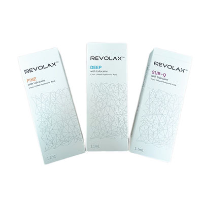 1,1 ml dermale vulling Revolax Fine Lips Facial hyaluronzuur rimpelvullers