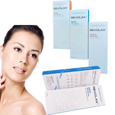 1,1 ml dermale vulling Revolax Fine Lips Facial hyaluronzuur rimpelvullers
