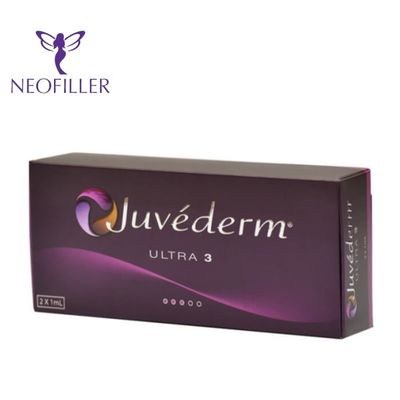 Van de Lippenlijnen van Juvederm van de wangborst Hogere de Uitbreidingsvuller Juvederm ultra 4 ultra 3