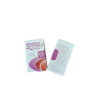 Injectie Type A Anti-rimpel  100 eenheden anti-rimpel huidvullers