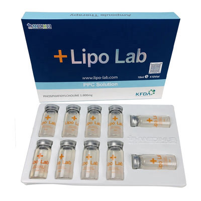 Van de het Vermageringsdieetinjectie van Korea het Laboratoriumppc Solutio van Lipo Lipotropic Injecties voor Gewichtsverlies