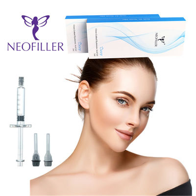 Neofiller 1ml Cross Linked Dermal Filler Hyaluronzuur Natuurlijk ogende lipinjecties 24mg/Ml