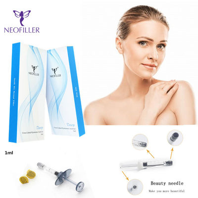 Neofiller 1ml Cross Linked Dermal Filler Hyaluronzuur Natuurlijk ogende lipinjecties 24mg/Ml