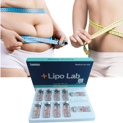 10ML het Laboratoriumppc van hals Lipolytic Lipo Oplossingsinjecties om Buik Vet Serum op te lossen
