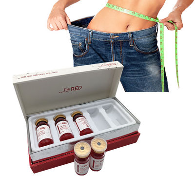 De RODE van het het Gewichtsverlies 10cc van Ampul Vette Schoten van de het Lichaamsmaag Vette Oplossende Injecties