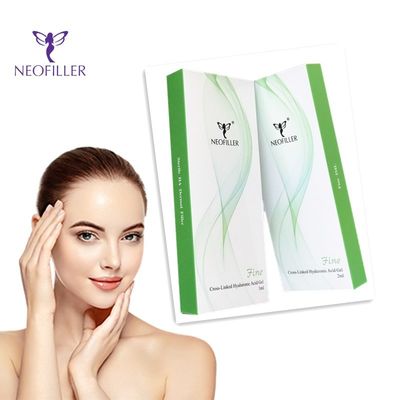 Wangen Facial Hyaluronzuur Dermal Filler Lip HA Filler 1ml 2ml 24mg/Ml
