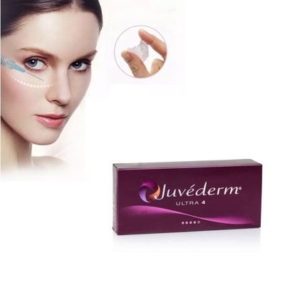 Transparante 2 ml Juvederm Dermal Filler injecteerbaar hyaluronzuur voor fijne lijntjes