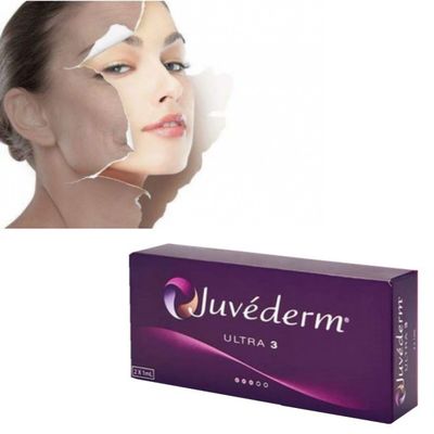 Hyaluronic Dermal Juvederm Ultra 3 Lip Filler Facial Subtiele Cheek Fillers