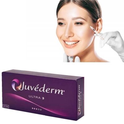 Hyaluronic Dermal Juvederm Ultra 3 Lip Filler Facial Subtiele Cheek Fillers