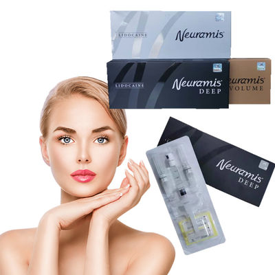 24 mg / ml veilige Neuramis dermale vuller op kin, wang, injectie, mollige neus, lip