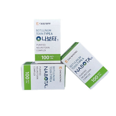 Face Thin Calf Injection Nabota 100 eenheden  om voorhoofdrimpels ISO te verwijderen