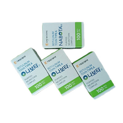 Face Thin Calf Injection Nabota 100 eenheden  om voorhoofdrimpels ISO te verwijderen