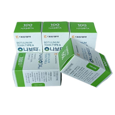 Face Thin Calf Injection Nabota 100 eenheden  om voorhoofdrimpels ISO te verwijderen