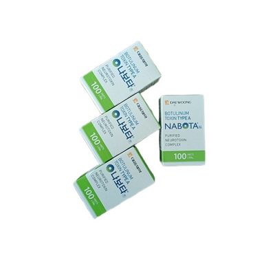 100 IU NABOTA Injectie Anti Aging Botulinum Toxine Type A Anti Rimpels