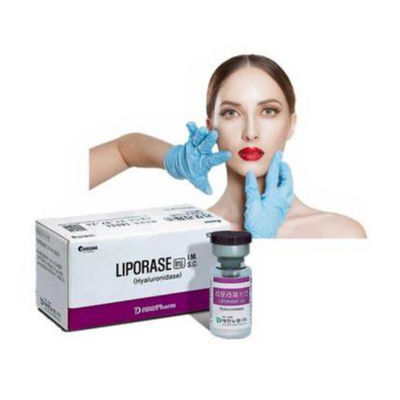 Gevriesdroogd poeder Wit Liporase Injectie Korea Facial Hyaluronidase Filler Dissolver