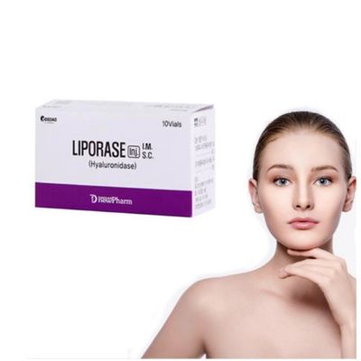 Gevriesdroogd poeder Wit Liporase Injectie Korea Facial Hyaluronidase Filler Dissolver