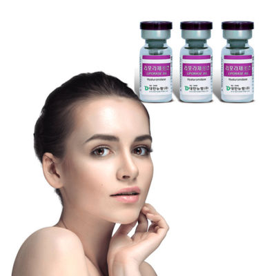 Liporase injecteert 1 ml vetoplossende injecties Buik lost hyaluronzuur 10 flacons / doos op