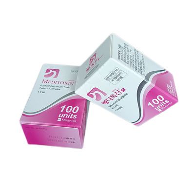 2.5mL van de Toxineinjecties van de rimpelverwijdering Botulinum de Toxinetype van Meditoxin Botulinum A 100 Eenheden