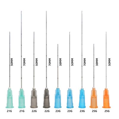 Ce-Schoonheids Botte Cannula Naald 25g*50mm 18g*70mm Naald Twee