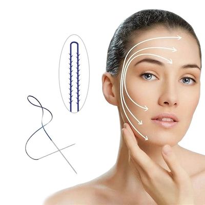Van de de Wenkbrauwlift van PCL Pdo van de het Gezichtslift 4d 6d de Gezichts Inpassende Monoschroef 30G 25MM