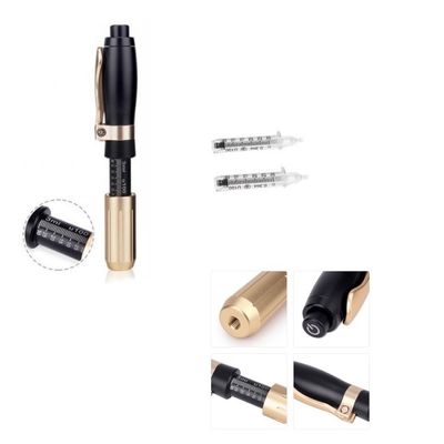 3 Niveau Hyaluron Filler Pen 0.3ml 0.5ml Hyaluronzuur Lip Fillers Geen Naald