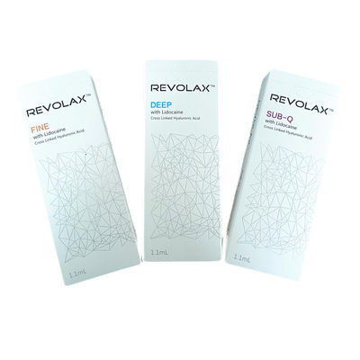 De kruis Verbonden Fijne Diepe Hyaluronic Zure Vullers sub-Q van 24mg/Ml Revolax