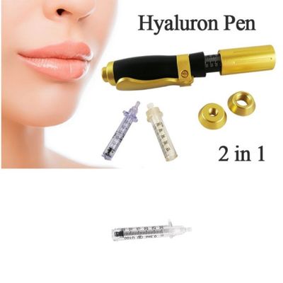 3 Niveau Hyaluron Filler Pen 0.3ml 0.5ml Hyaluronzuur Lip Fillers Geen Naald