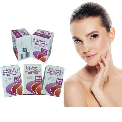 Het verwijderen van gezichtsrimpels Botulinum Toxin 100 Eenheden Allergan