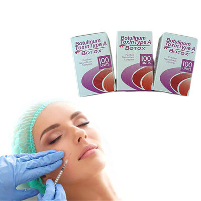 Het verwijderen van gezichtsrimpels Botulinum Toxin 100 Eenheden Allergan