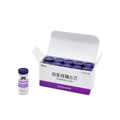Liporase om hyaluronzuur af te breken Dermale vulmiddel Hyaluronidase-oplossing