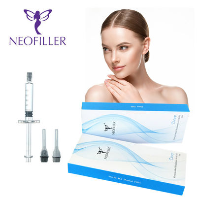 Steriele spuit Hyaluronzuur Dermale vulmiddel 24 mg/ml Concentratie Hypodermische injectie