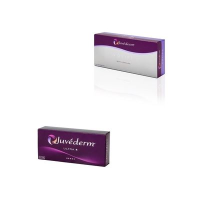 Hyaluronzuur Juvederm huidvuller voor het gezicht met 6 tot 9 maanden werkzaamheid