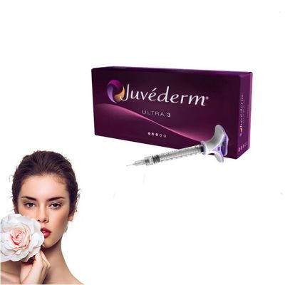 Injecteerbare gel Juvederm Dermale vulmiddel op het gezicht Opbergen bij kamertemperatuur