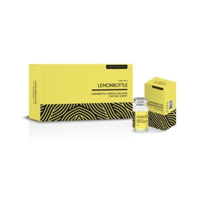 Korea Fat Solution Lemon Flasje 10ml*5 Vetoplosmiddel Online Verkoop