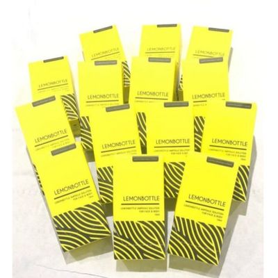 Korea Fat Solution Lemon Flasje 10ml*5 Vetoplosmiddel Online Verkoop