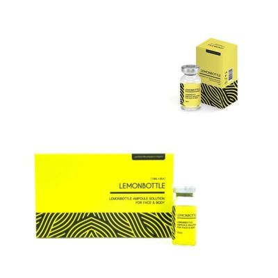 Unisex Lemon Flask Vetoplosbare Vloeibare Oplossing Voor Lipolyse