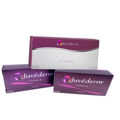 Veiligheid Juvederm Ultra Plus Filler 1ml 2Syringes Hyaluronzuur injecteerbare gel voor gezichtscontouren en rimpelvermindering