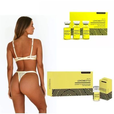 Verkoop Lemon fles vetoplosmiddel 5X10ml Doos Gewichtsverlies Oplossing Online