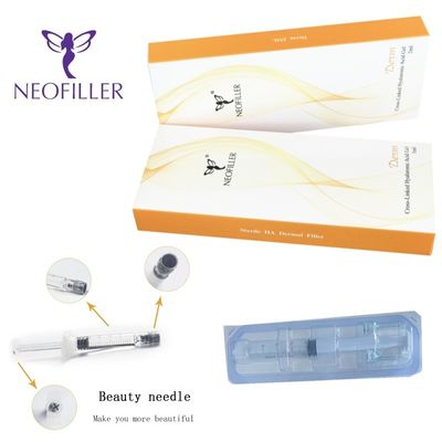 24 mg/ml Cross Linked Transparent Hyaluronic Acid Dermal Filler voor gezichtsinjectie