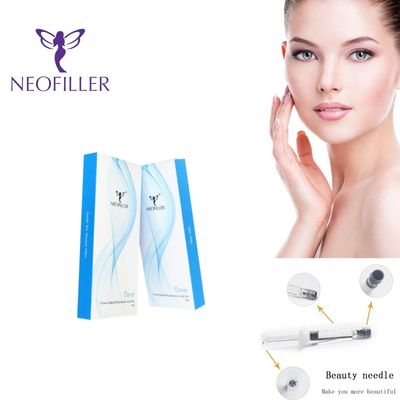 Transparante Hyaluronzuur Dermale Filler 24mg/ml Langlevend Voor Gezichtsverjonging