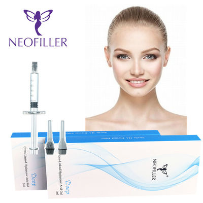 Natuurlijke 24 mg/ml Hyaluronzuur Dermale Filler Voor Hypodermische Injectie