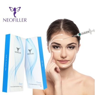Natuurlijke 24 mg/ml Hyaluronzuur Dermale Filler Voor Hypodermische Injectie