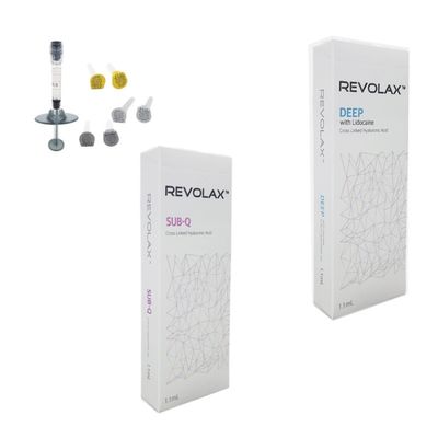 Gezichtsverjonging met Revolax Dermal Filler 6-12 maanden Duur van het effect van hyaluronzuur